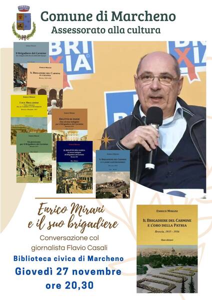 Enrico Mirani e il suo brigadiere